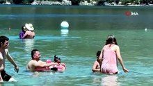 Fethiye’nin gözde plajına bayramda 18 bin 870 ziyaretçi