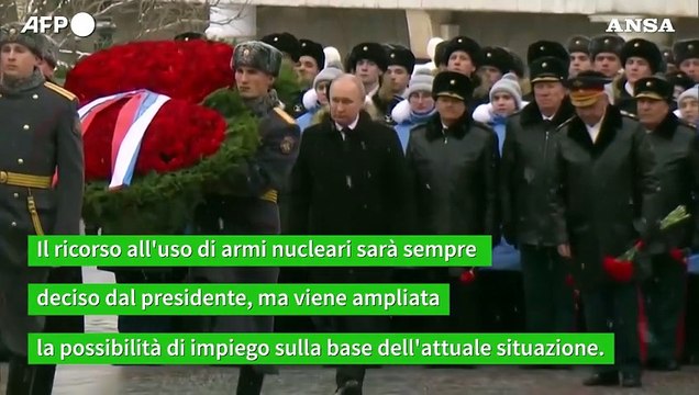 Putin e la nuova dottrina sulle armi nucleari