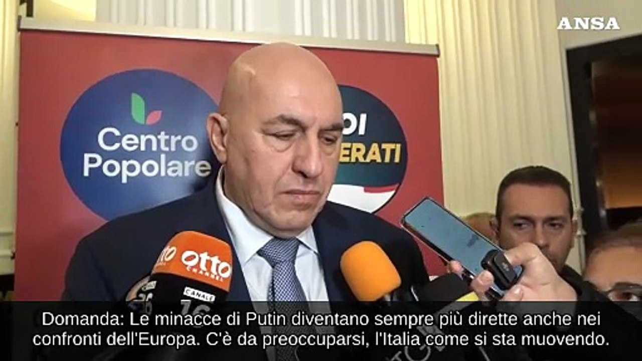 Crosetto, "non credo che Putin voglia allargare la guerra ad altri"