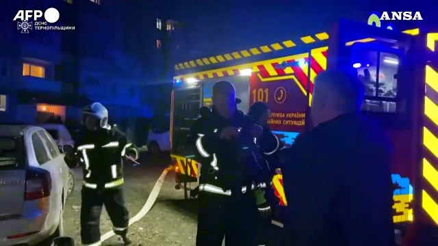 Ucraina, droni russi su Ternopil: un morto e tre feriti