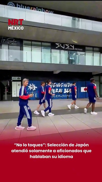 Selección de Japón atendió solamente a aficionados que hablaban su idioma