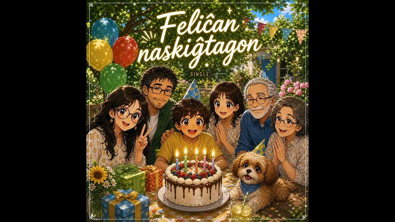 Feliĉan Naskiĝtagon!