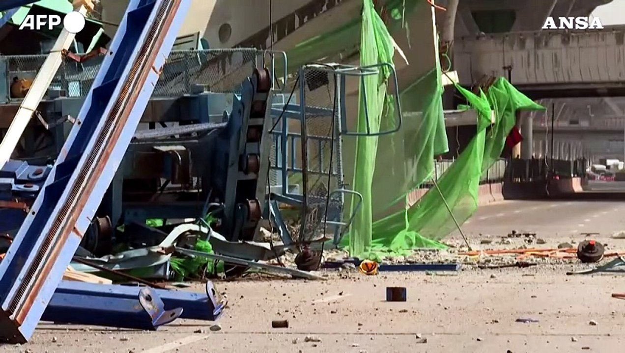 Thailandia, crolla una gru a ovest di Bangkok: tre morti e dieci feriti