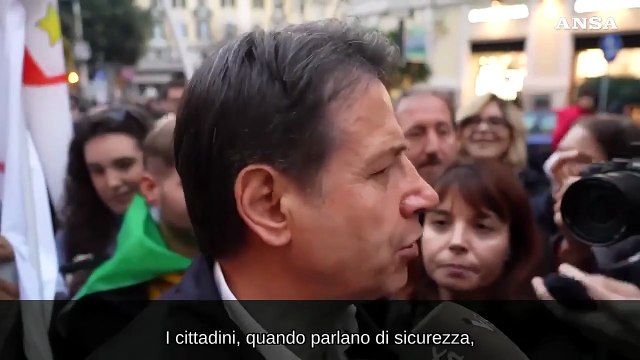 Conte al corteo contro il ddl sicurezza, decreto reazionario