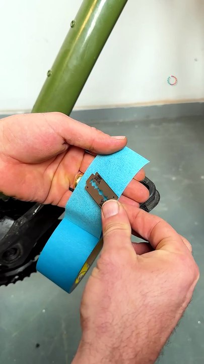 Bicycle hack to protect your pedals🚲