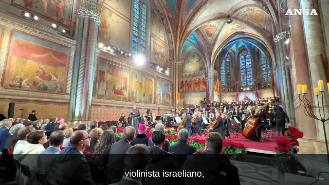 Concerto di Natale ad Assisi, fra' Moroni: Desideriamo l'armonia