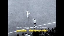 Oxford Utd v Blackburn Rovers F.A. Cup 5th Round 15-02-1964