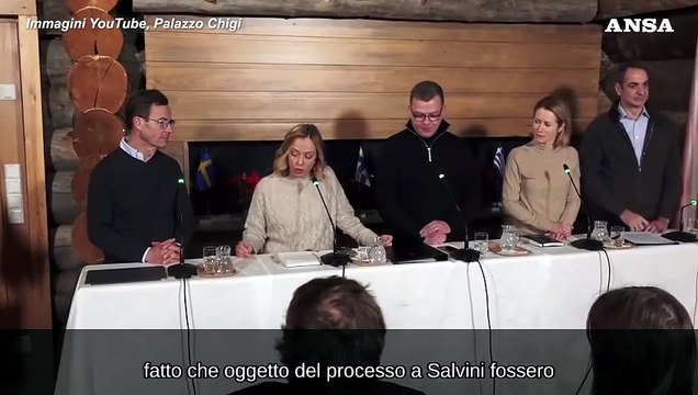 Meloni: Salvini al Viminale? Contenti del ministro che c'e'