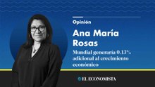 Mundial generaría 0.13% adicional al crecimiento económico