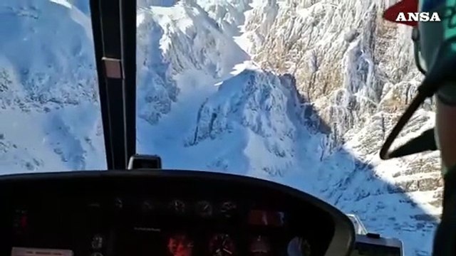Alpinisti dispersi sul Gran Sasso, individuati i due corpi senza vita