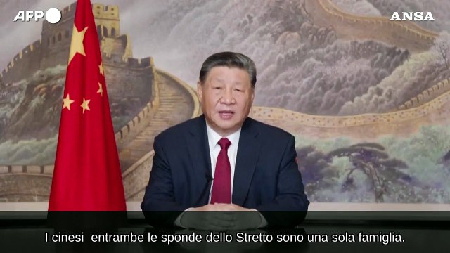 Xi JInping: Nessuno puo' fermare la riunificazione con Taiwan