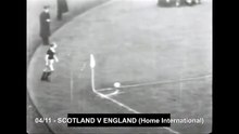 Scotland v England Home International Championship 11-04-1964