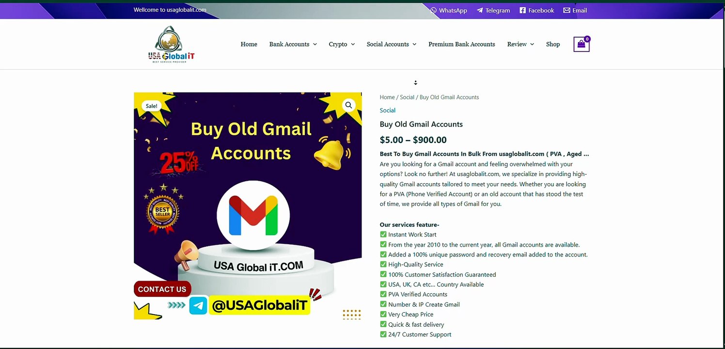 Buying Old Gmail Accounts: A Step-by-Step Guide