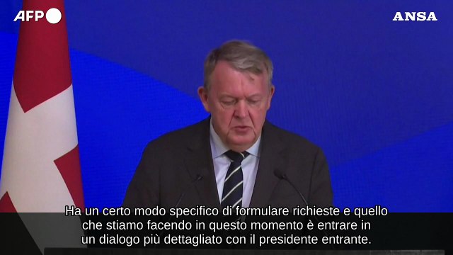Groenlandia, Danimarca continuera' i colloqui per garantire gli interessi americani