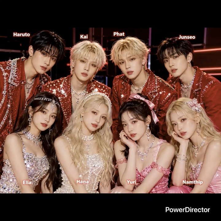 Nova Ella and phat i love and kai and Yuri and Hana and Namthip and junseo and Haruto #