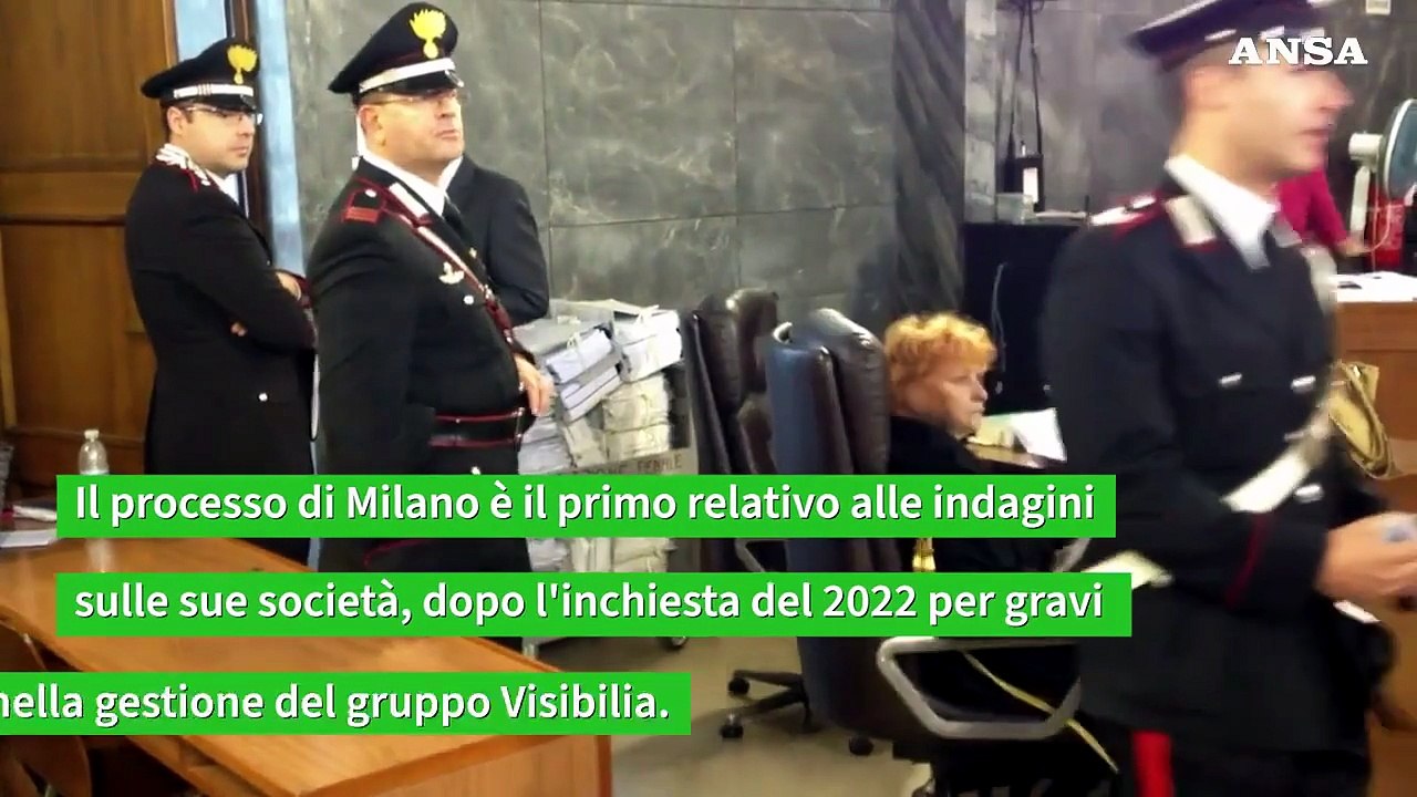 Caso Visibilia, Santanche' a processo per falso in bilancio