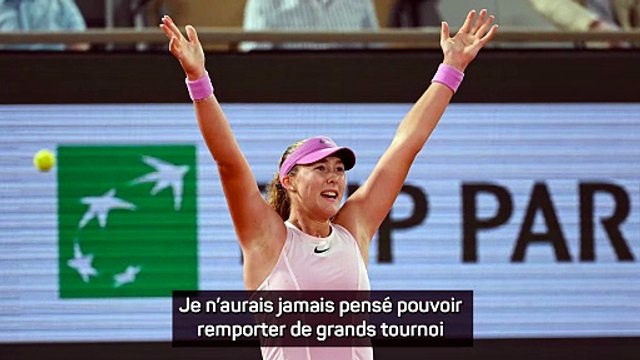 Andreeva : « Remporter un Grand Chelem, le rêve numéro un » - Tennis - Roland-Garros (F)