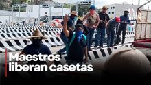 Protestas de la CNTE afectaron entradas a CDMX