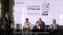 Crosetto: "Con Vespucci nuovo modo portare Sistema Italia al mondo"