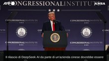 Trump: "La Ai cinese DeepSeek campanello d'allarme per noi"