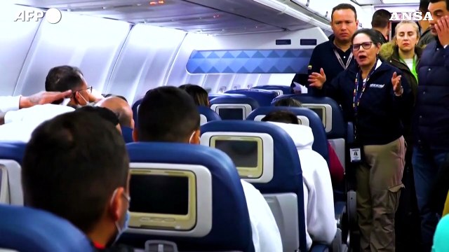 Colombia, primi migranti illegali rientrati dagli Stati Uniti
