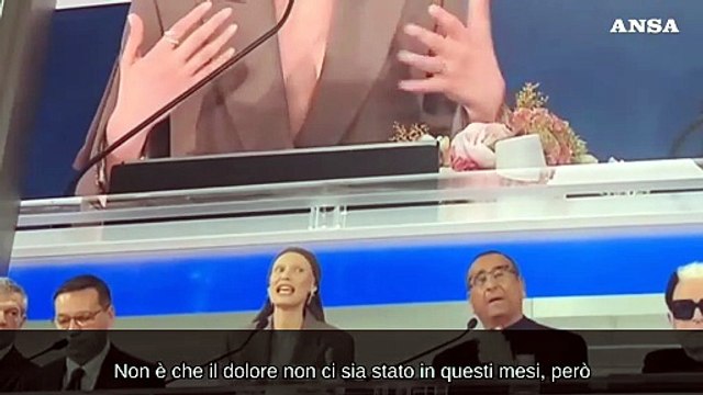 Sanremo, Balti: Non sono venuta a fare la malata, celebro la vita