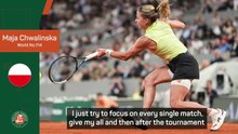 Qualifier Chwalinska still in her bubble as she reaches French Open final