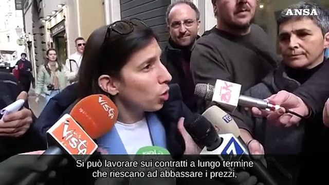 Bollette, Schlein: Serve disaccoppiamento prezzi e tetto a prezzo gas