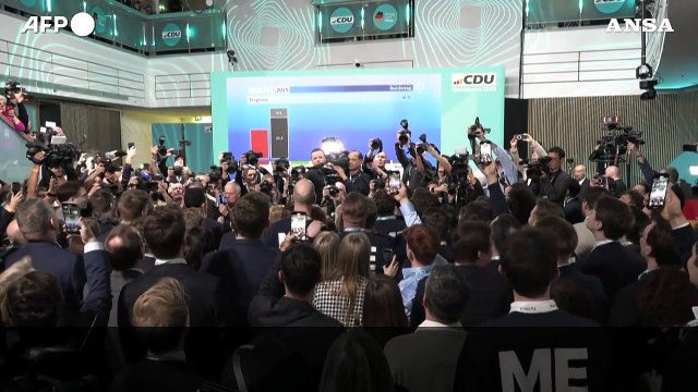 ln Germania vince la Cdu di Merz, boom storico per l'Afd