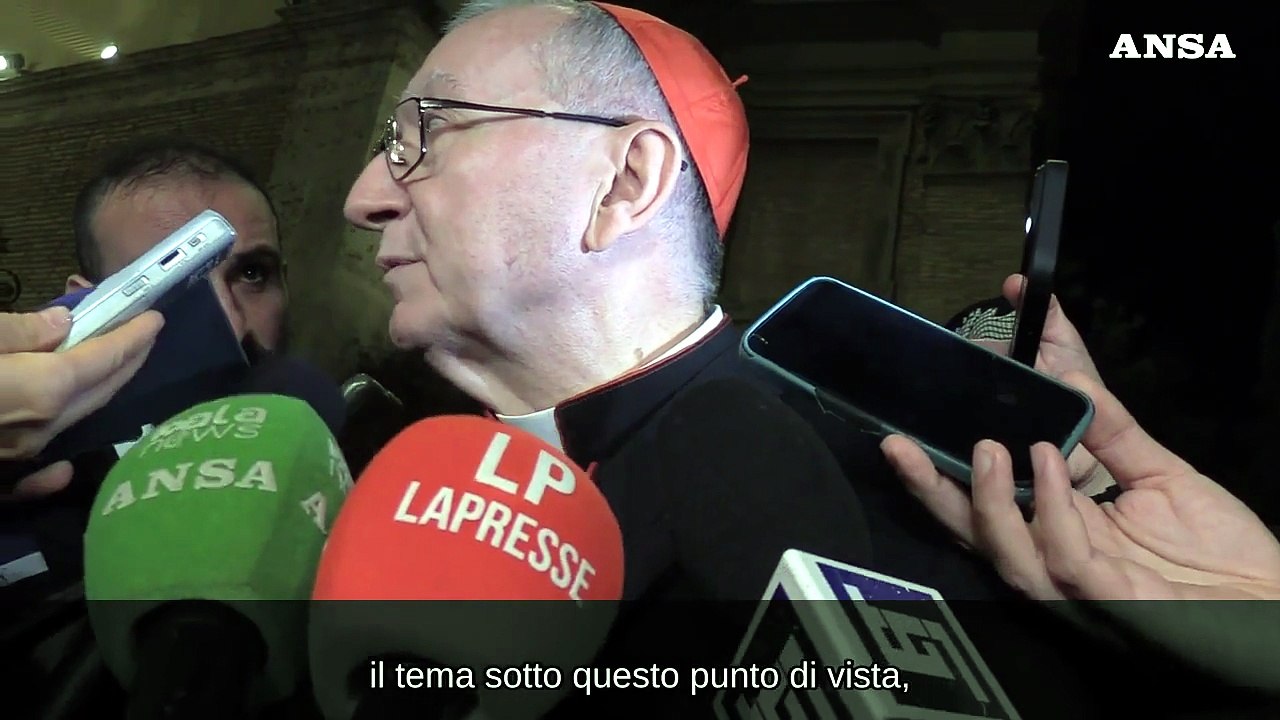 Gaza, Parolin: "Palestinesi devono restare nella loro terra"