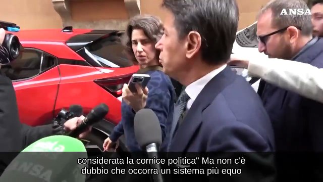 Conte: Patrimoniale? Serve sistema piu' equo ma va introdotta a livello europeo o globale