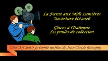 Pause Gourmande à la Ferme aux Mille Lumières Ciné Art Loisir vous régale avec ses glaces à l’italienne ! film JC Guerguy