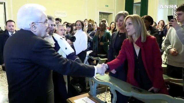 Mattarella a Perugia per i cento anni dell'Universita' per stranieri