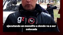 El Paseo de los Próceres de la Plaza Principal sumará un busto de Manuel Belgrano modelado por el profesor Andueza.