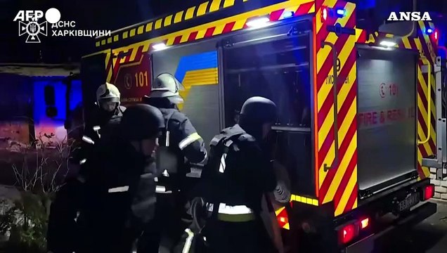 Ucraina, attacco russo con droni: colpita Kharkiv