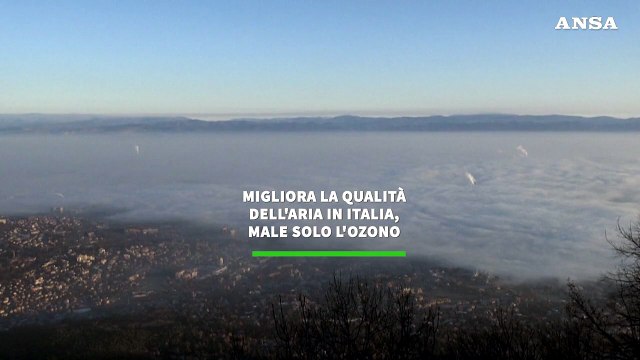 Migliora la qualita' dell'aria in Italia, male solo l'ozono