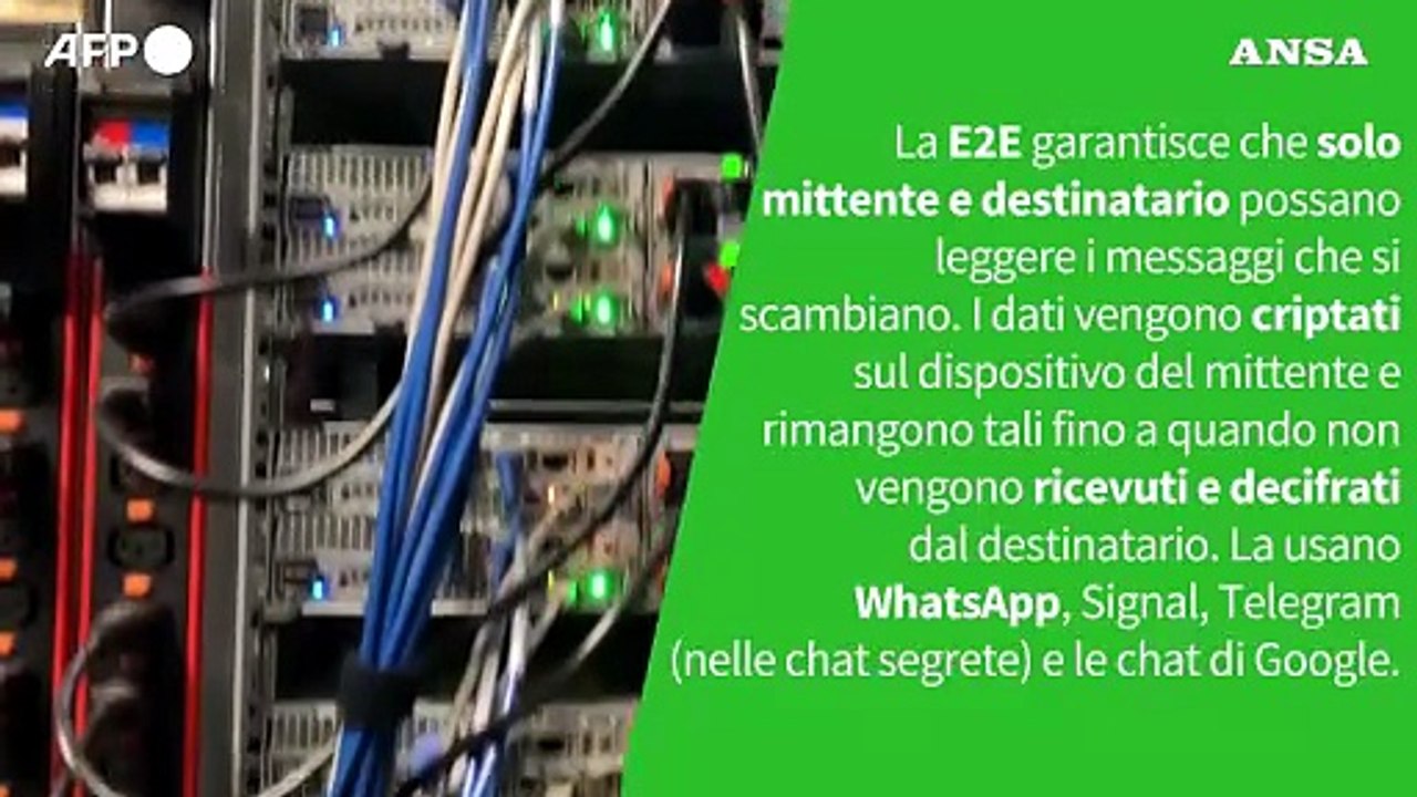 Ansa VERIFIED - E' vero che le chat crittografate sono sicure?
