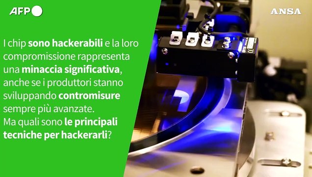 Ansa VERIFIED - E' vero che anche i chip sono hackerabili?