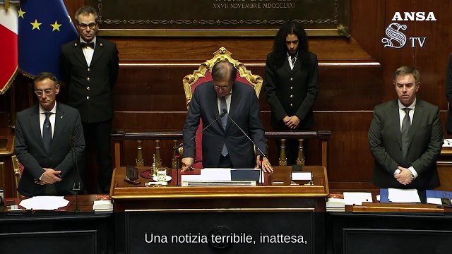 Senato, cordoglio in Aula per il figlio di Occhiuto
