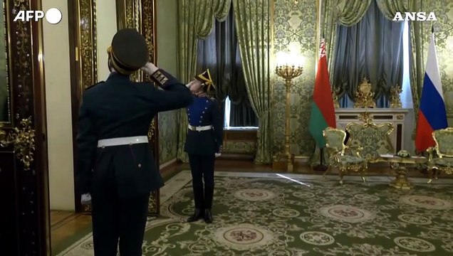 Incontro Putin-Lukashenko al Cremlino