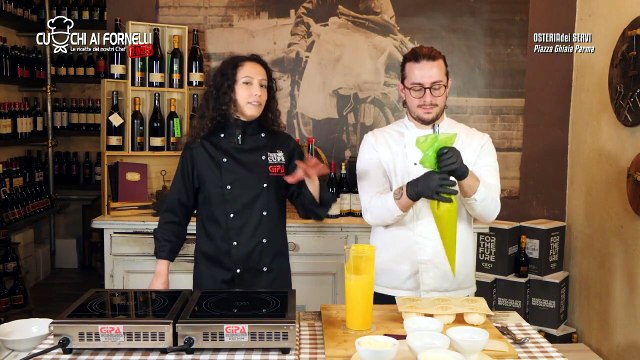 FLAN DI ZUCCA CON FONDUTA DI PARMIGIANO REGGIANO – OSTERIA DEI SERVI | FLAN DI ZUCCA CON FONDUTA DI PARMIGIANO REGGIANO – OSTERIA DEI SERVI