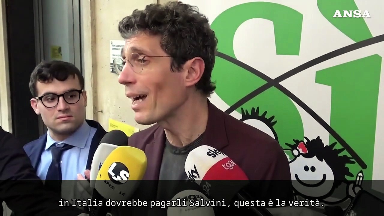 Diciotti, Magi: "Risarcimento e' il minimo, dovrebbe pagare Salvini"