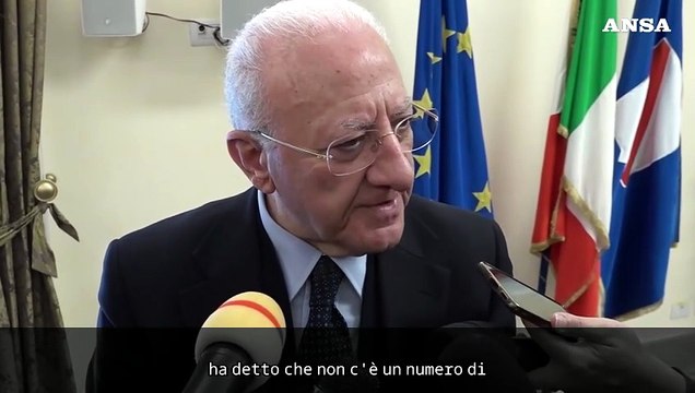 Campi Flegrei, De Luca replica a Ciciliano sul telefono della Protezione civile