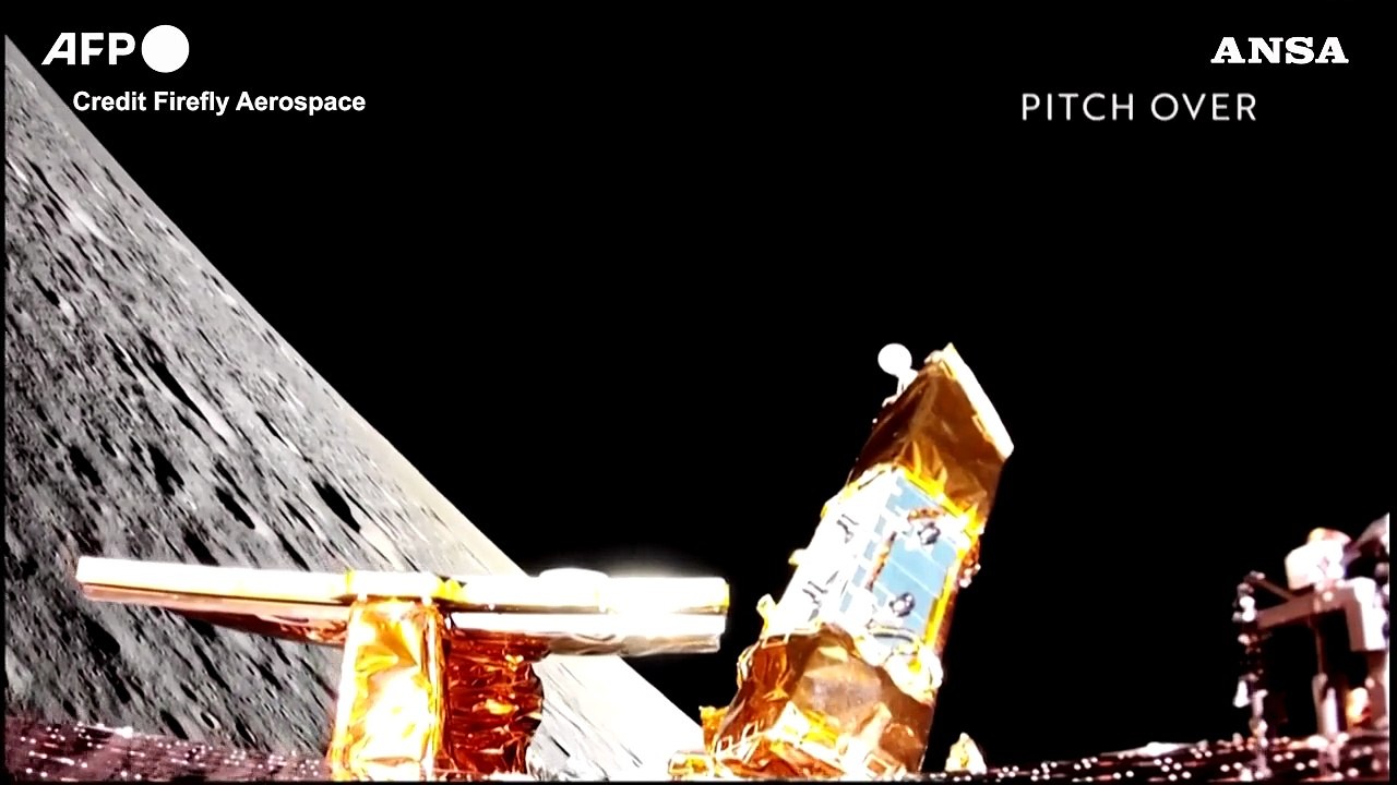 Il lander Blue Ghost sulla Luna con uno strumento italiano