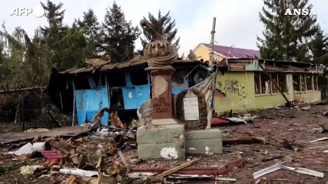 Sudzha, macerie ovunque nella cittadina del Kursk ripresa dai russi
