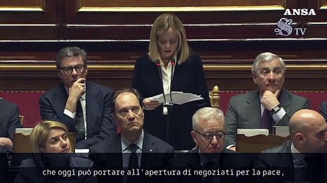 Ucraina, Meloni: Sosteniamo gli sforzi di Trump per la pace