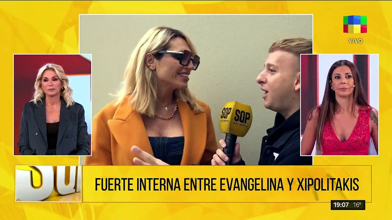 Vicky Xipolitakis habló sobre el comentario de Evangelina Anderson en el Martín Fierro de Televisión