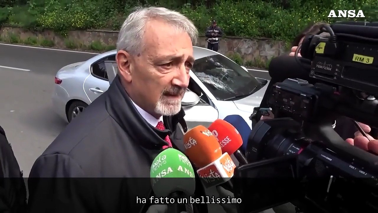 Rocca alle Fosse Ardeatine: "Contento di vedere tanti giovani"