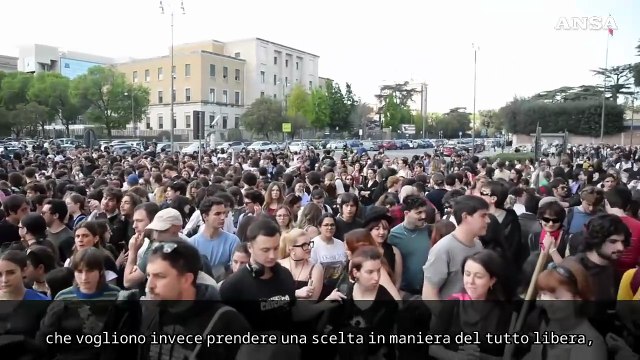 A Roma manifestazione studentesca contro la violenza di genere