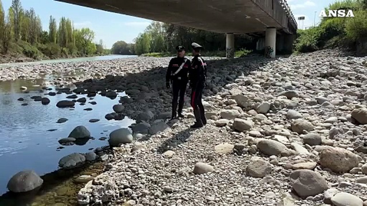 Cadavere di una donna nel fiume Serio, si indaga per omicidio